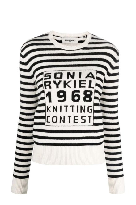 Πλεκτο Pu Stripes Inta 23E49U98 R03 raye noir/ecru