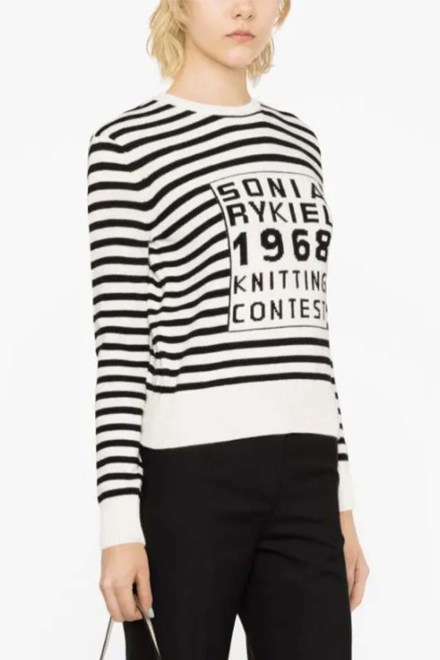 Πλεκτο Pu Stripes Inta 23E49U98 R03 raye noir/ecru