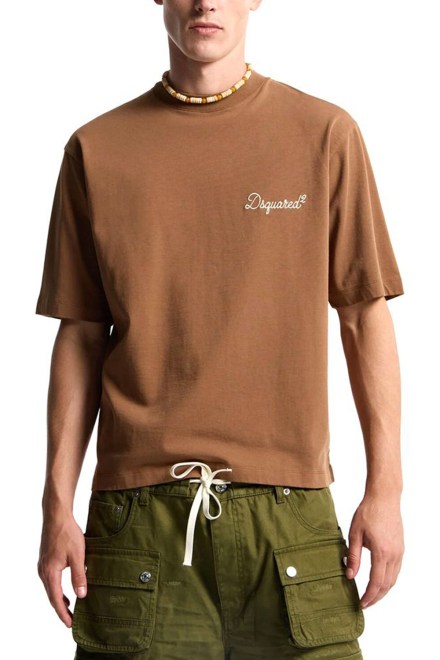 T-Shirt S74GD1525D20106 140 brown