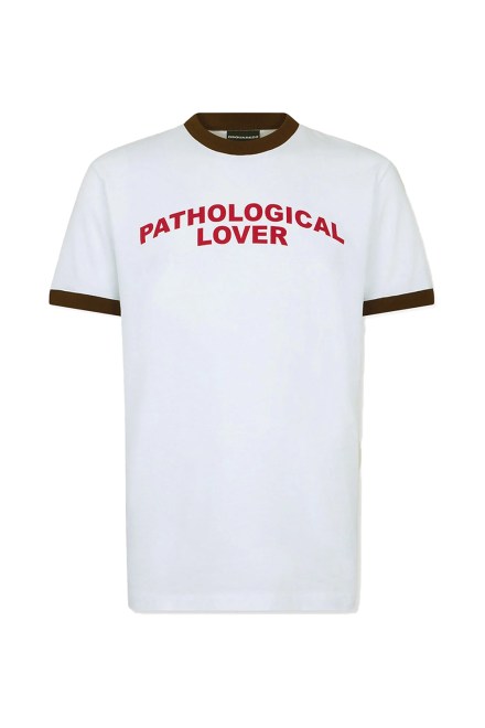 T-Shirt S71GD1657D20033 965 white/brown