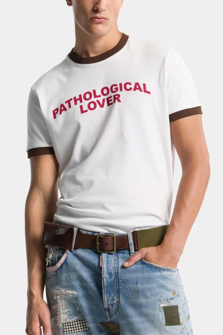 T-Shirt S71GD1657D20033 965 white/brown