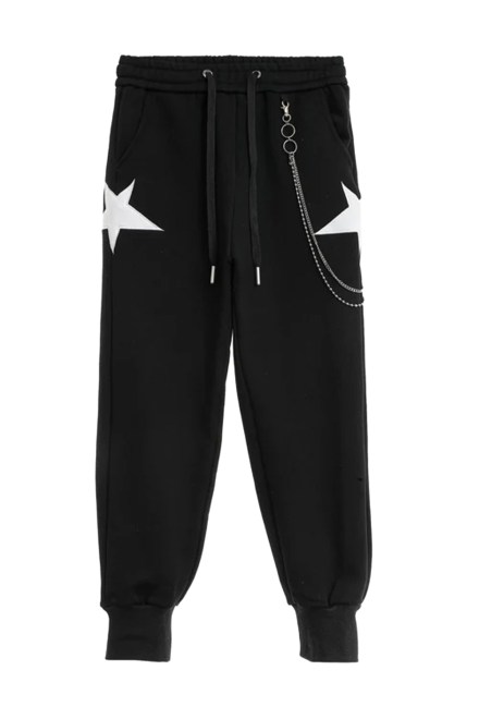 Φορμα Wings Stars Zip-Up MW093050845 black