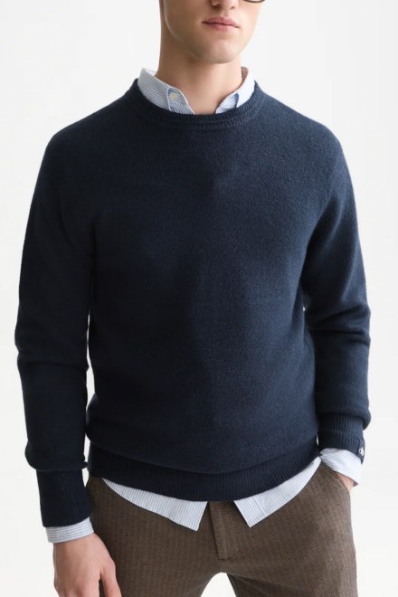 Pullover Soft Knit Regular Fit 183770 401 sky captain