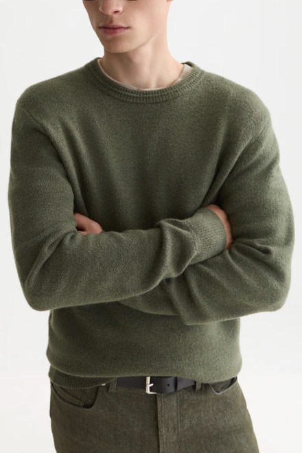 Pullover Soft Knit Regular Fit 183770 301 forest night