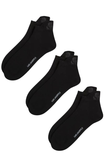 Καλτσες (Σετ 3τμχ) K/Kameo Logo A4M47041 999 black