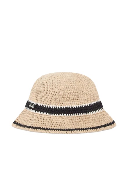 Hat K/Signature Crochet Cloche B2W33030 2ft safari