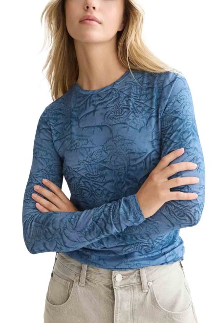 Μπλουζα All Over Printed U9B01752T 925 tea ceremony stonewash