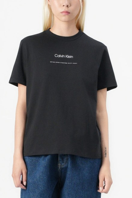 T-Shirt Ss Multi Logo Classic LV047C811G UB1 black