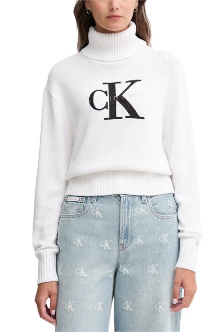 Πουλοβερ Chenille Monologo LV047D354G YAA brilliant white