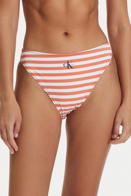 Bikini Bottom High Leg LV00Q61147 3SM 20171 cent stripe+acorn orange