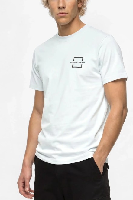T-Shirt Klj Slim Logo B4M17024 100 white