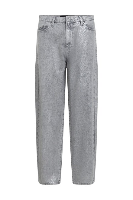 Jeans Coated Python Denim B4W10086 d21 mid grey
